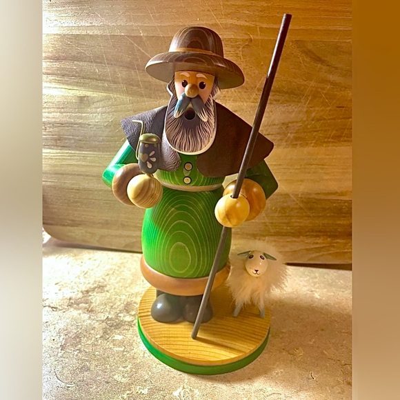 Old World Christmas Other - Smoking Shepherd Man. Old World Christmas .Not a Nutcracker. 17 th century